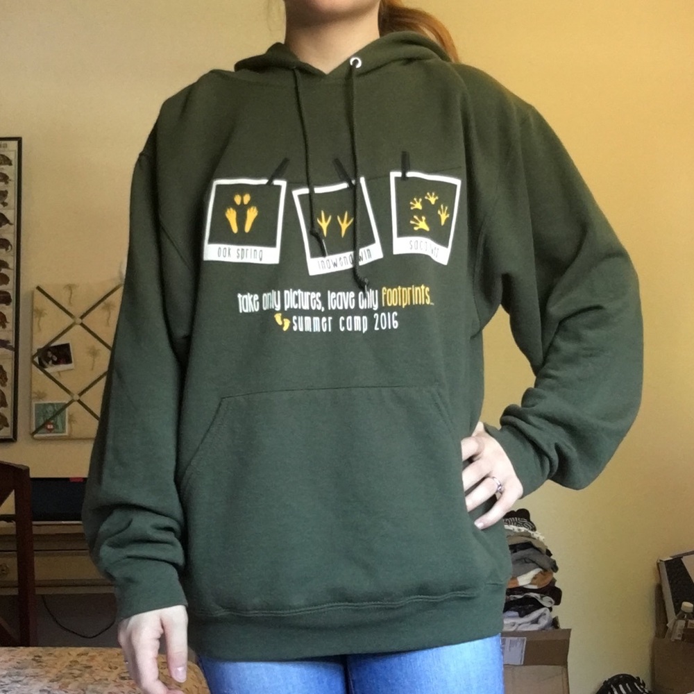 Cozy camp sweatshirt
